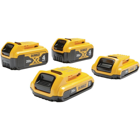 Dewalt Dcb324-4 20V Max Li-Ion Battery 4 Pack - Ace Tool Group - DeWalt