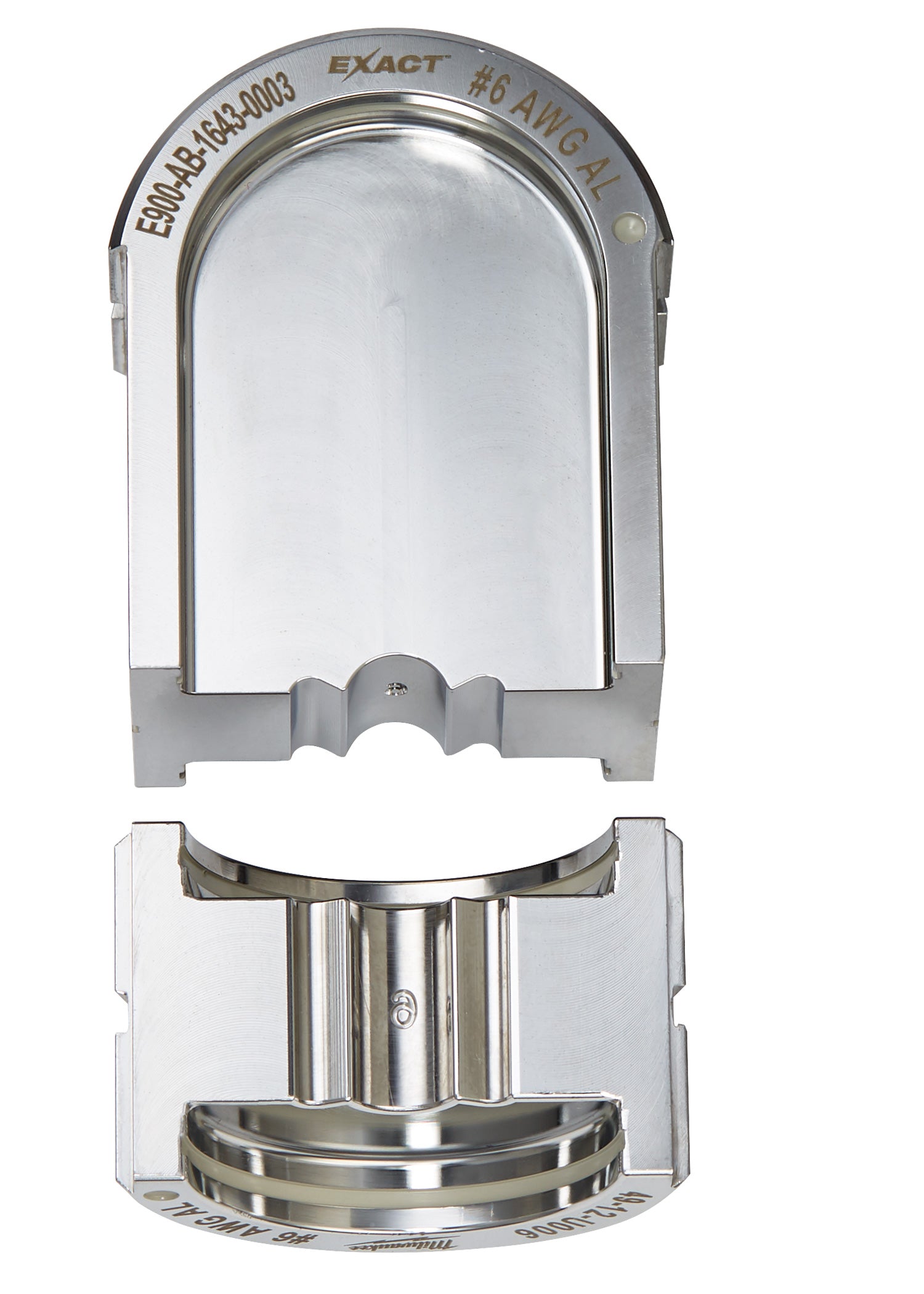 #6 Aluminum 12T U-Style Die