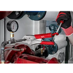 Milwaukee 48-22-3405 5" TORQUE LOCK CURVED JAW LOCKING PLIERS WITH GRIP - Ace Tool Group - Milwaukee