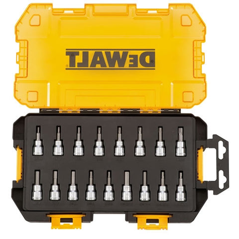 Dewalt Dwmt73806 17 Piece 3/8'' Drive Bit Socket Set - Ace Tool Group - DeWalt