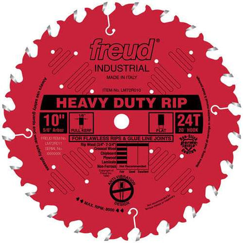 Freud Tools 10" Heavy-Duty Rip Blade - Ace Tool Group - Freud