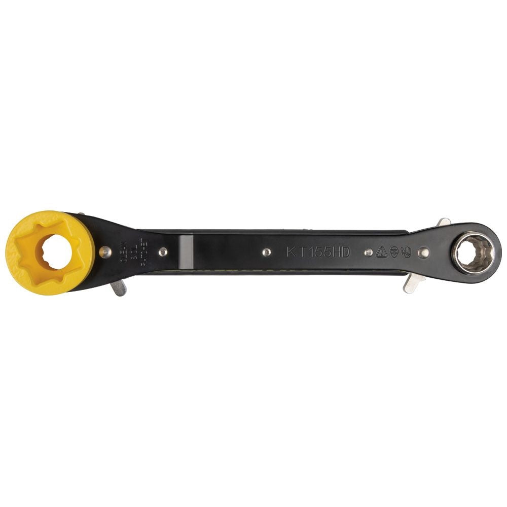 Klein Tools KT155HD 6-in-1 Lineman's Wrench, Heavy Duty - Ace Tool Group - Klein