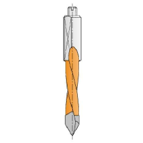 CMT 314.080.41 2 Flute Dowel Drill 5/16-Inch Diameter - Ace Tool Group - CMT