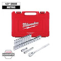 Milwaukee 48-22-9510 28 pc 1/2" Socket Wrench Set - Metric - Ace Tool Group - Milwaukee