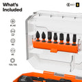 Klein KNECT™ Pass-Through and Flip Socket Starter Set, SAE, 23-Piece - Ace Tool Group - KLEIN
