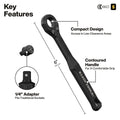 Klein KNECT™ Pass-Through and Flip Socket Starter Set, SAE, 23-Piece - Ace Tool Group - KLEIN