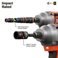 Klein KNECT™ Pass-Through and Flip Socket Starter Set, SAE, 23-Piece - Ace Tool Group - KLEIN