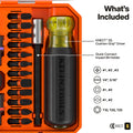 Klein KNECT™ Pass-Through and Impact Socket Set, SAE and Metric, 33-Piece - Ace Tool Group - KLEIN