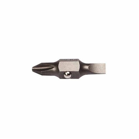 Klein 32412 Bit for Stubby Num 2 PH 3/16 in. Slotted - Ace Tool Group - Klein