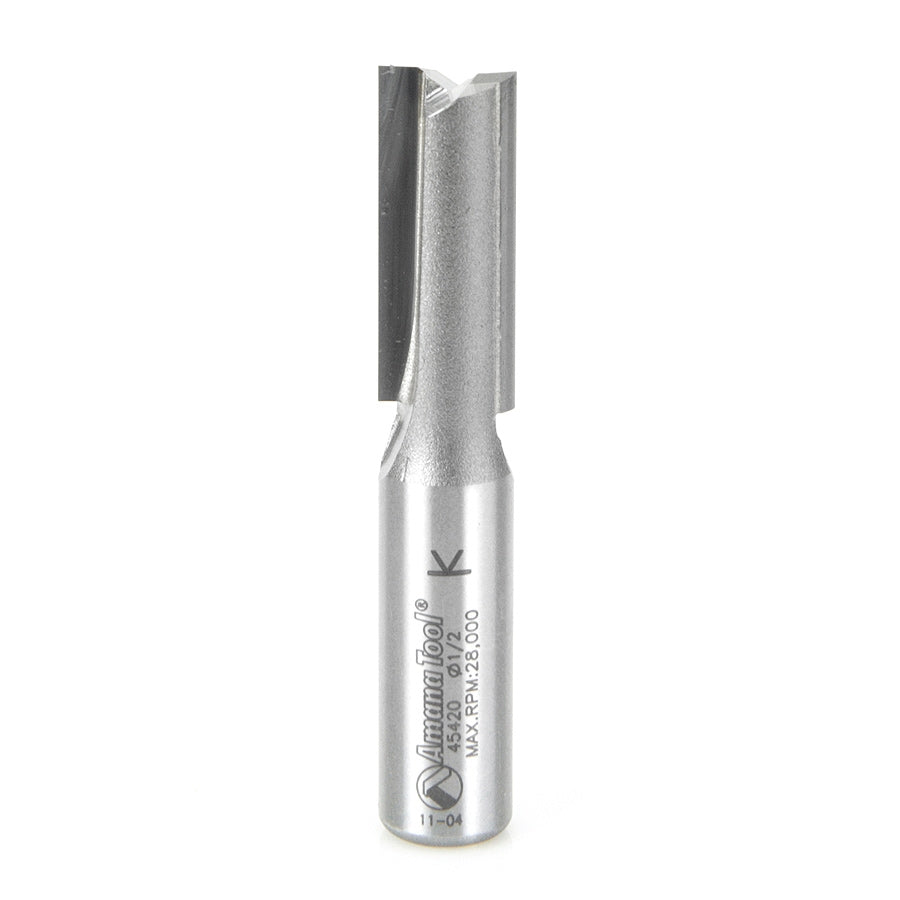 Amana Tool 45420 2 Flute 1/2 Dia 1/2 Shank - Ace Tool Group - Amana Tool