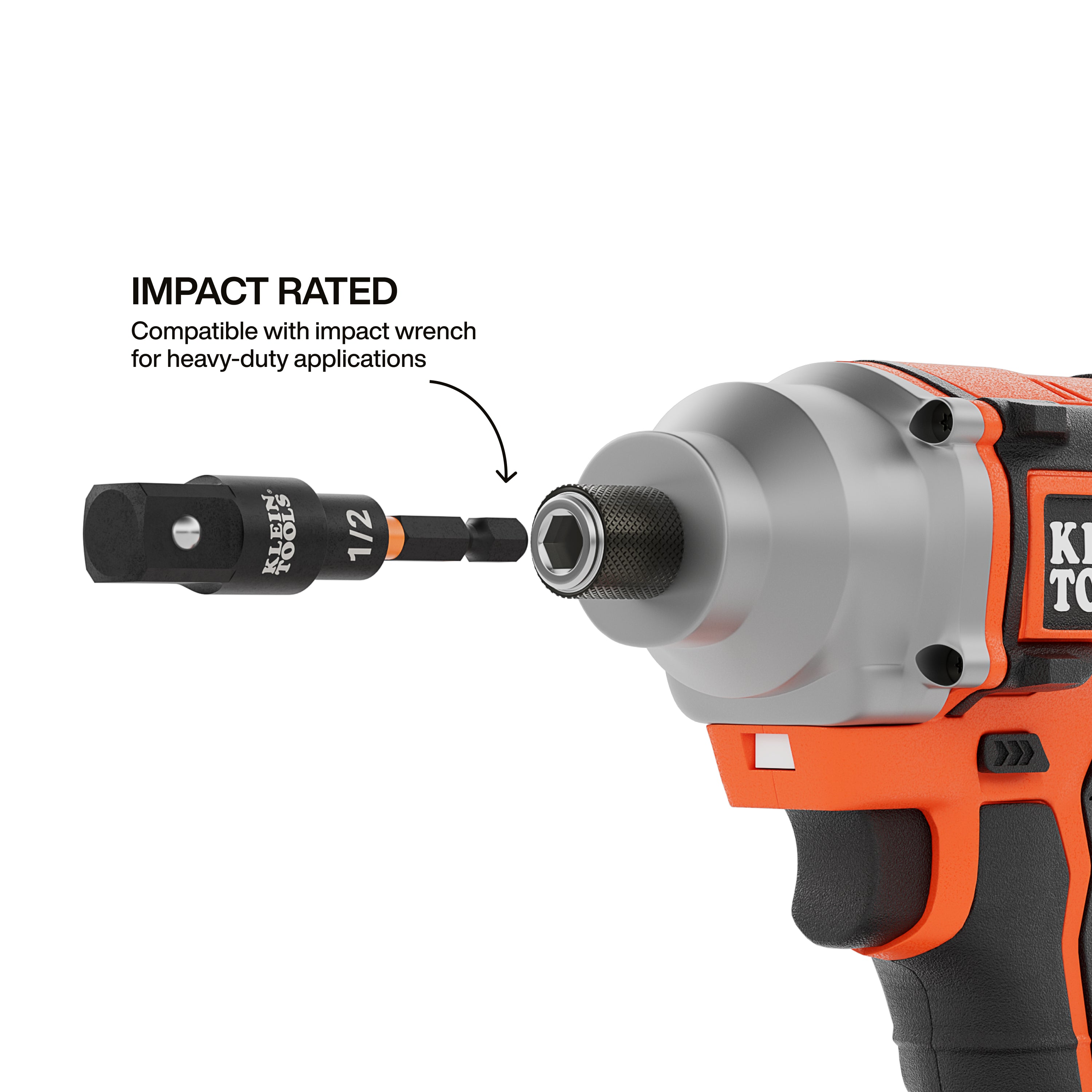 Klein 65813SW Swivel Impact Driver Socket Adapter Set, 3-Piece - Ace Tool Group - Ace Tool Group