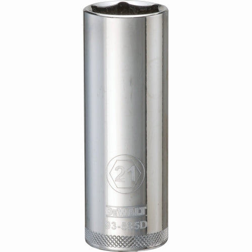 Dewalt Dwmt93535Osp 6 Point 1/2'' Drive Deep Socket 21 Mm - Ace Tool Group - DeWalt