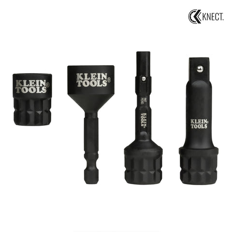 Klein 65KADPM KNECT (M) Impact Socket Adapter Set - Ace Tool Group - Klein Tools
