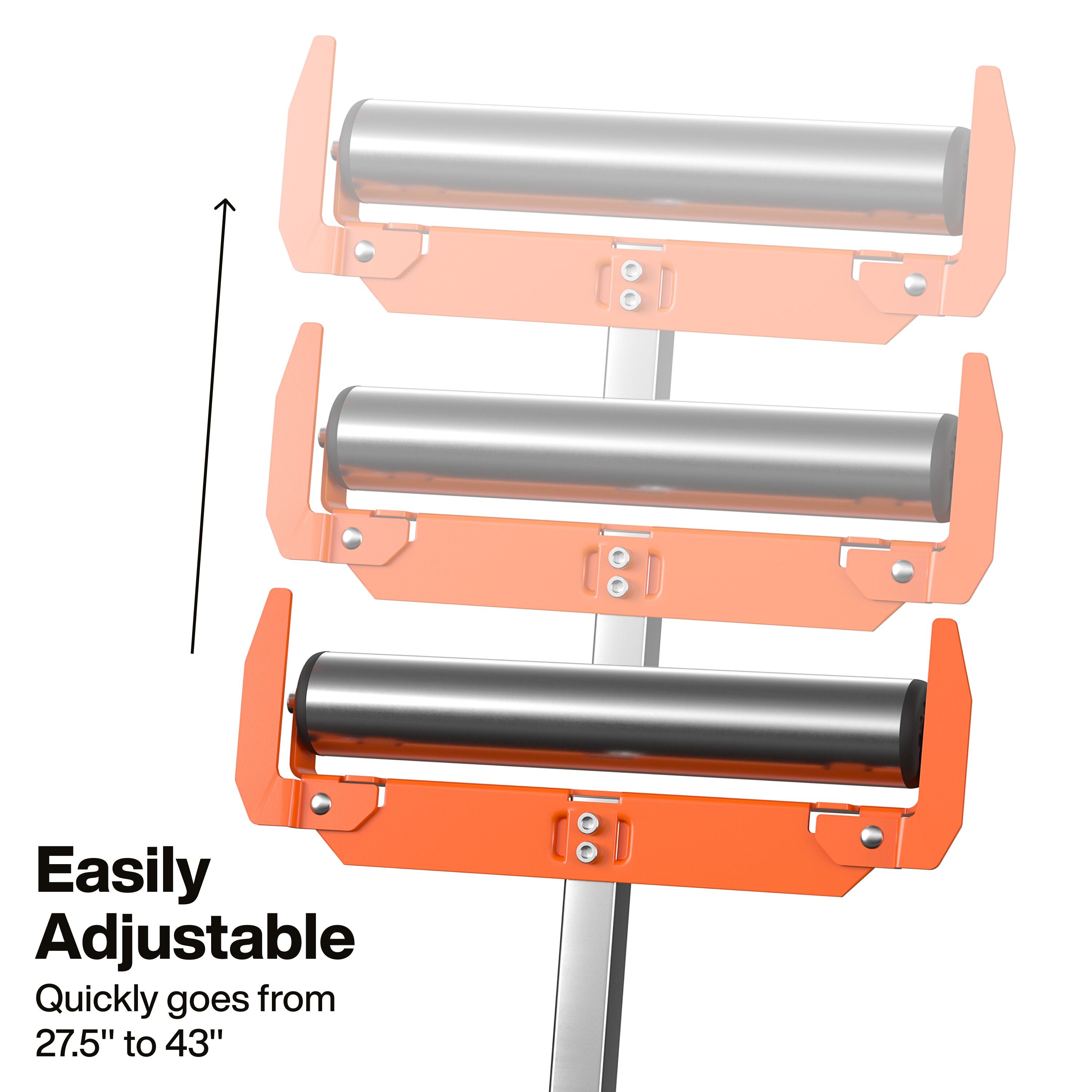 Klein 66013 Adjustable Height Roller Stand