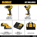 DeWalt DCK228E2 20V 2 Tool Combo Kit, PowerStack - Ace Tool Group - DeWalt