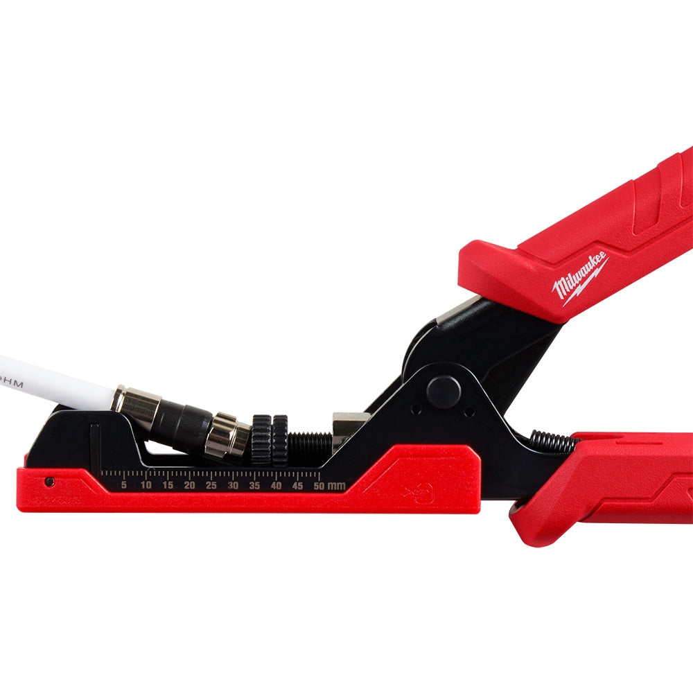 Milwaukee Extended Reach Compression Coax Crimper - Ace Tool Group - Milwaukee