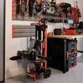 Klein 66184 Adjustable Rolling Miter Saw Stand - Ace Tool Group - Klein