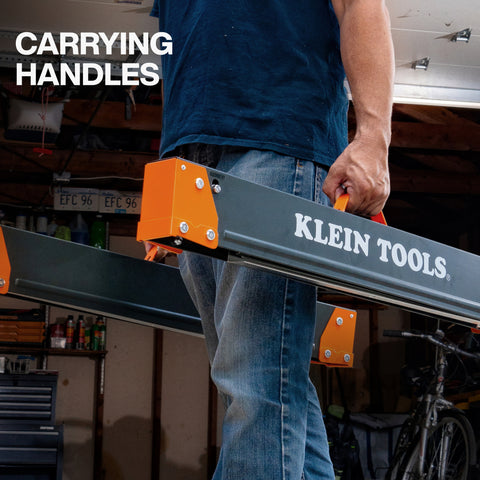 Klein 66187 Fixed-Leg Saw Horse, 2-Pack - Ace Tool Group - Klein