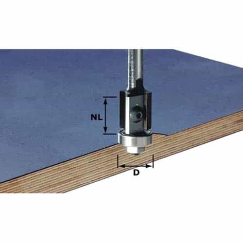 Festool 491082 Flush trim bit HW 19/20mm - Ace Tool Group - Festool