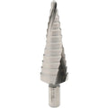 Hertel Step Drill Bit: 3/8" Shank Dia, High Speed Steel, 12 Hole Sizes - Ace Tool Group - Hertel