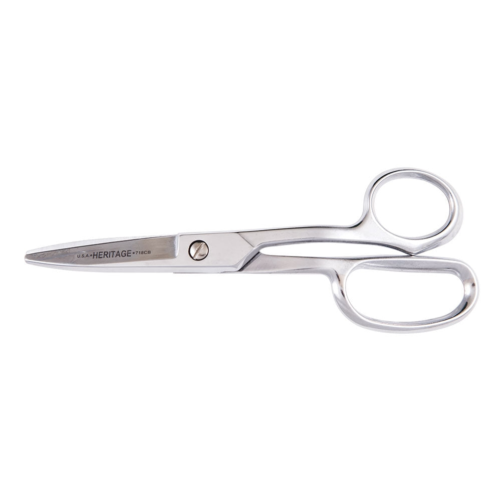 Klein GP718CB Heavy Duty Shear Curved Blunt Tip 8-5/8'' - Ace Tool Group - Klein