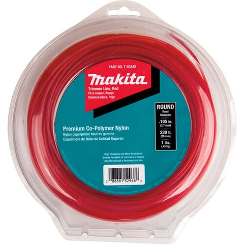 Makita T-03442 Round Trimmer Line, 0.105 in., 230 ft. - Ace Tool Group - Makita