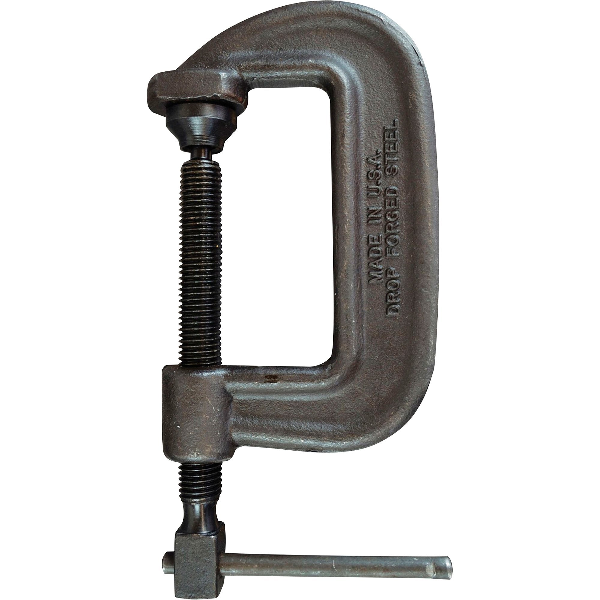 Bessey B-108 C-clamp, drop forged, heavy duty, 4 to 7-1/2 x 2-5/8 In., 12500 lb - Ace Tool Group - Bessey