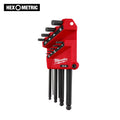 Milwaukee 9-Key Ball End  L-Key Set - Metric - Ace Tool Group - Milwaukee