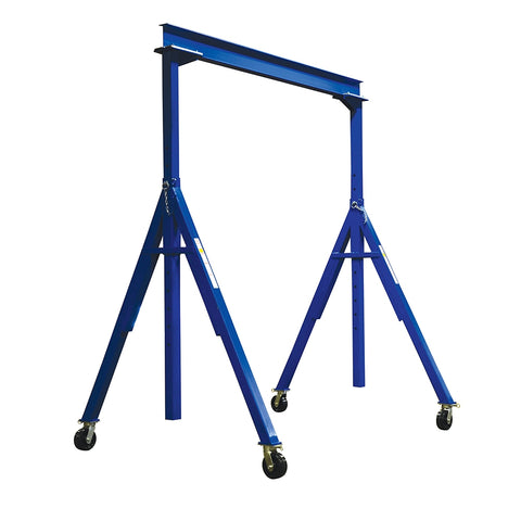 Vestil Adj Height Steel Gantry Crane 8k 20 X 12 - Ace Tool Group - Vestil