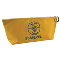 Klein 5539LYEL Canvas Bag with Zipper, Large Yellow - Ace Tool Group - Klein