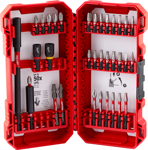 Milwaukee 48-32-5101 SHOCKWAVE Impact Duty Driver Bit Set - 34PC - Ace Tool Group - Milwaukee