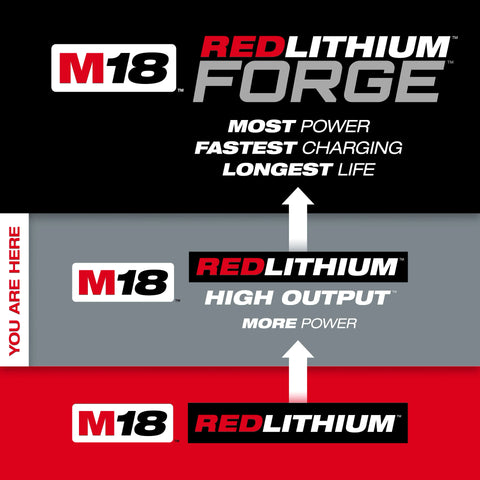Milwaukee 48-11-1865 M18 RedLithium XC 6.0 Battery