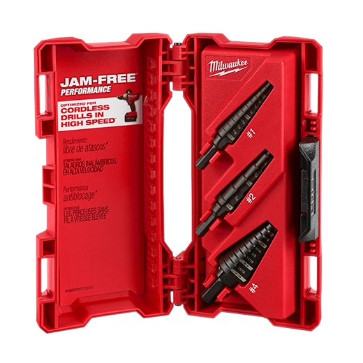 Milwaukee 48-89-9221 STEP BIT 3PC KIT - Ace Tool Group - Milwaukee