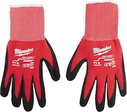 Milwaukee 48-22-8900B 12 Pk Cut 1 Dipped Gloves - Ace Tool Group - Milwaukee
