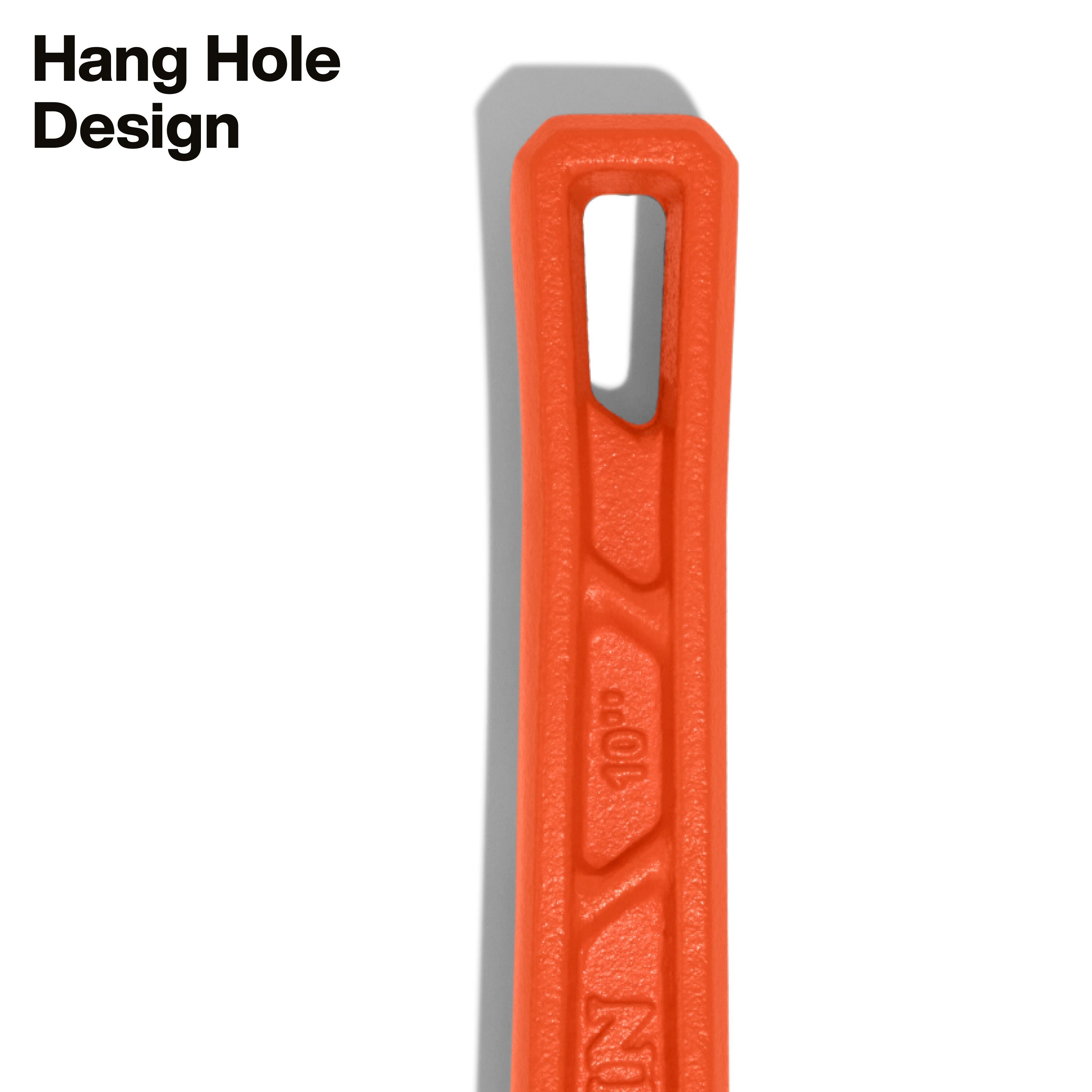 Klein KLE-68210 Adjustable Cast Iron Pipe Wrench, 10-Inch - Ace Tool Group - Klein Tools