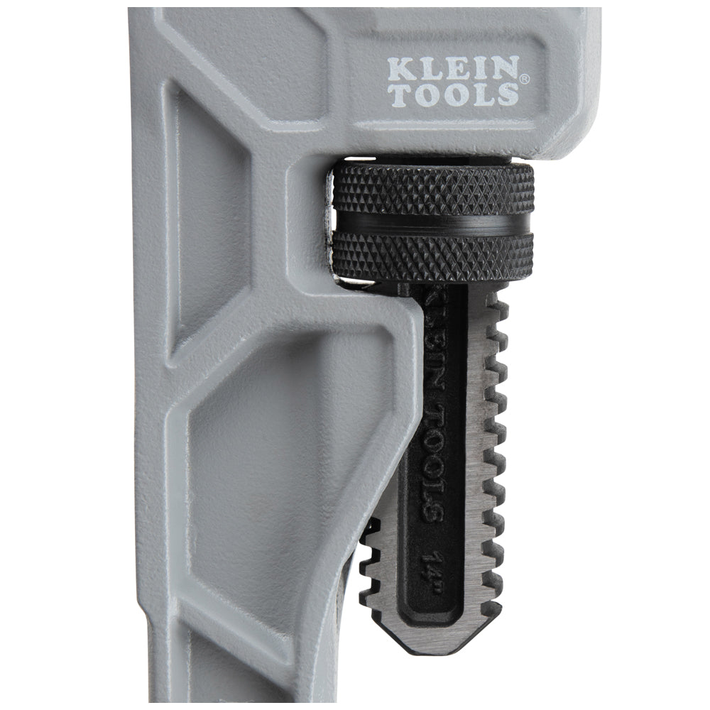 Klein 68224 14-Inch Cast Aluminum Pipe Wrench - Ace Tool Group - Klein