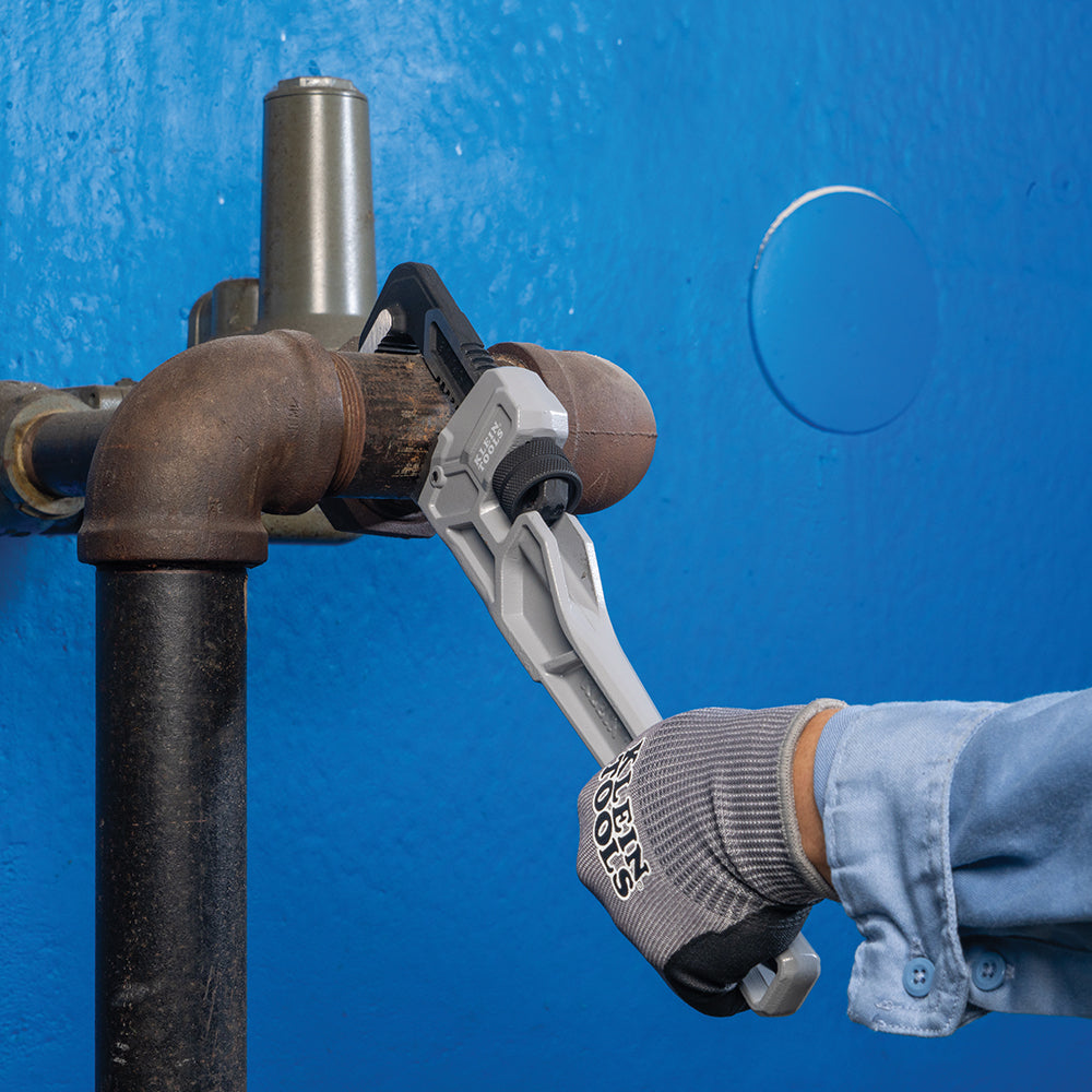 Klein 68224 14-Inch Cast Aluminum Pipe Wrench - Ace Tool Group - Klein