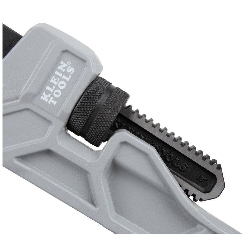 Klein 68225 Cast Aluminum Pipe Wrench, 18 in. - Ace Tool Group - Klein