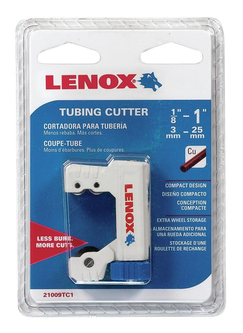 Lenox Tubing Cutter 1/8- To 1-Inch - Ace Tool Group - Lenox