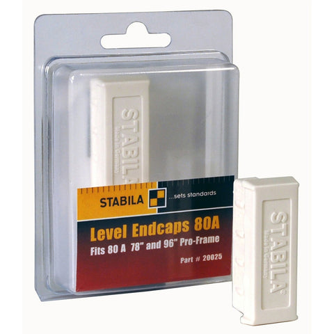 Stabila 20025 Type 80A 78"/96" End Caps New - Ace Tool Group - Stabila