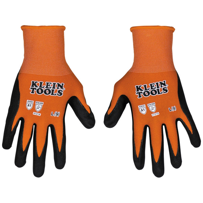Klein 60672 A1 Cut Knit Dipped Gloves, Large