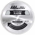 Age Saw Blades Md10-802 Plastic 10"X80T Mtcg 5/8" Bore - Ace Tool Group - A.G.E Cutting Tools