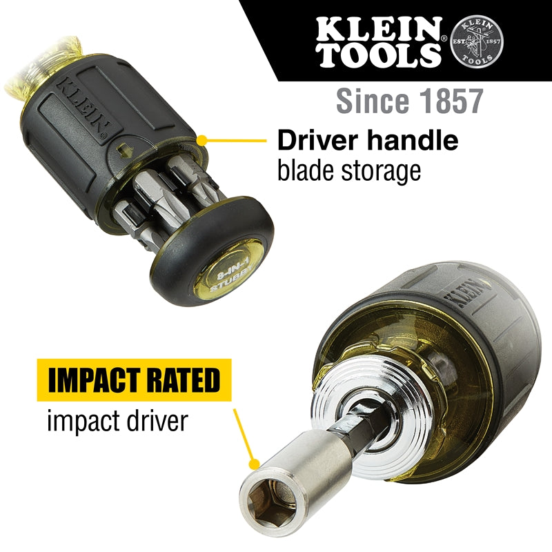 Klein 85515HD Mini-Ratchet, Multi-Bit Driver Set - Ace Tool Group - Klein