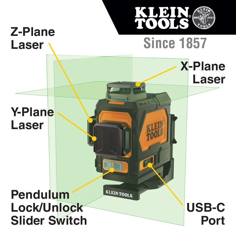 Klein 93PLL Planar Laser Level - Ace Tool Group - Klein