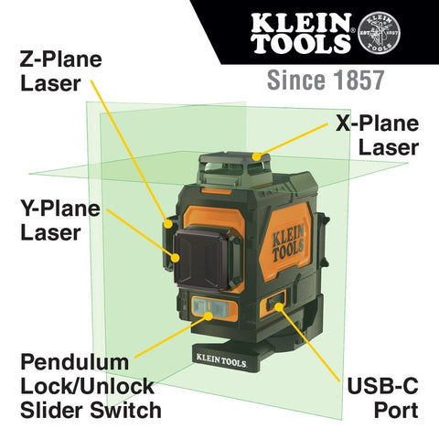 Klein 93PLL Planar Laser Level - Ace Tool Group - Klein