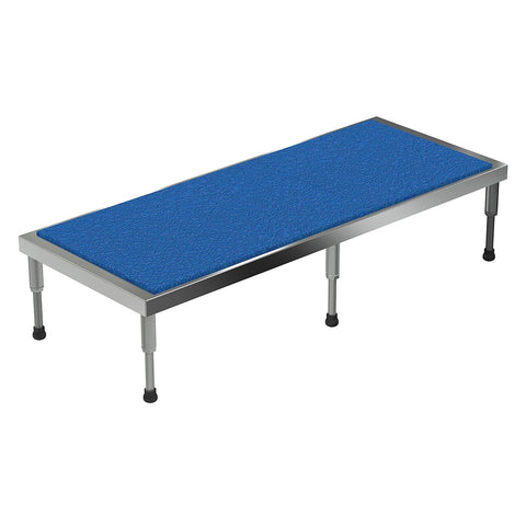 Vestil AHT-H-2460-A Adj Alum Stand 9-1/2-15-1/2 H 24 X 60 - Ace Tool Group - Vestil