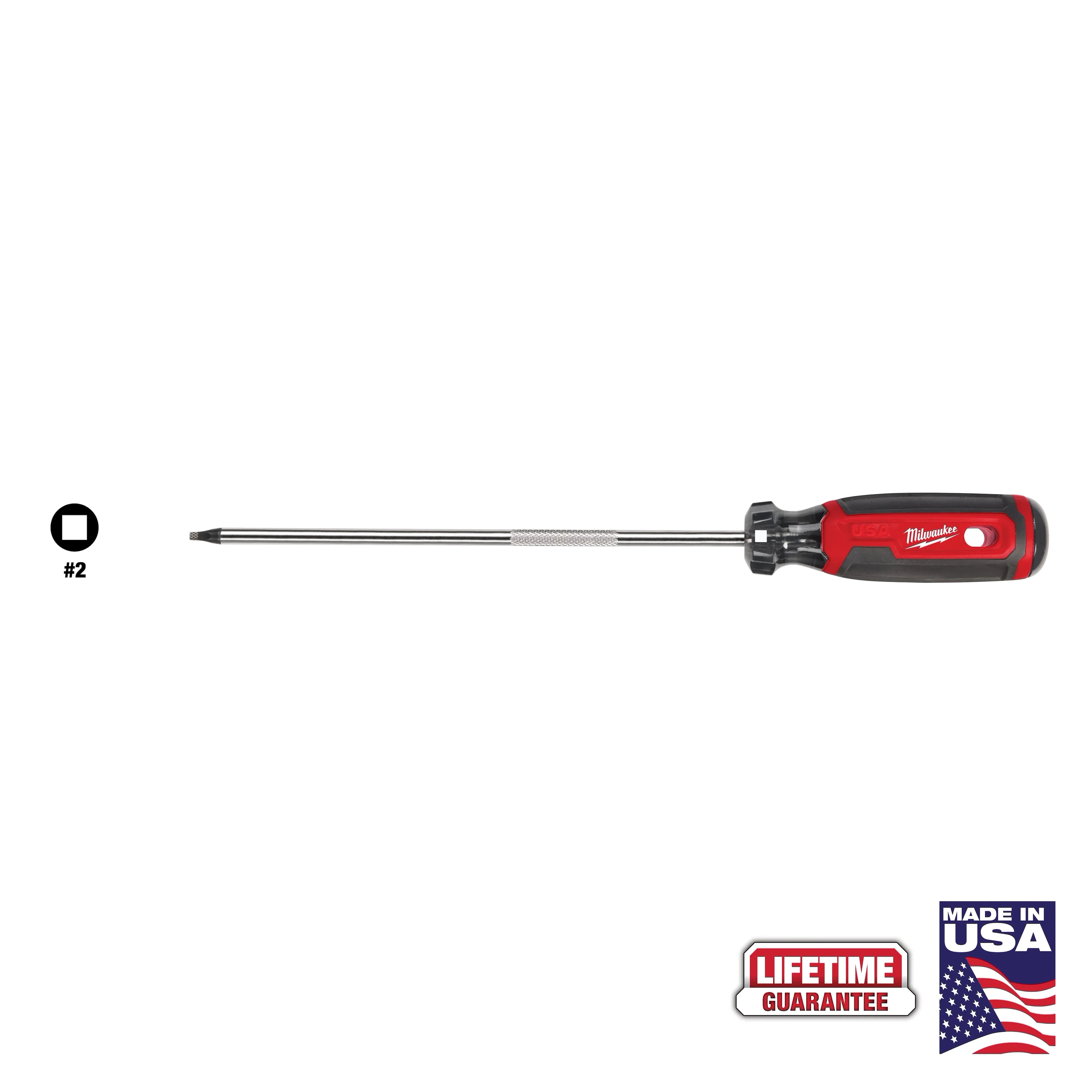 Milwaukee MT226 #2 Phillips 6" Cushion Grip Screwdriver (USA) - Ace Tool Group - Milwaukee