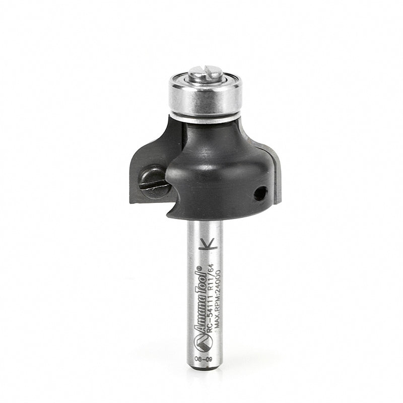 Amana Tool Insert Ogee Fillet Bit 3/16 In.R - Ace Tool Group - Amana Tool