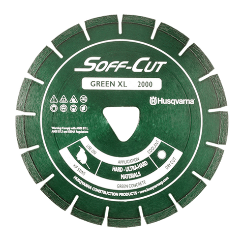 Husqvarna ELITE SOFF-CUT XL 2000  XL12-2000 BLADE/SKID PL - Ace Tool Group - Husqvarna