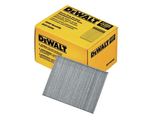 Dewalt Dcs16250 2-1/2In 16Gauge Straight Finish Nail 2.5K - Ace Tool Group - DeWalt